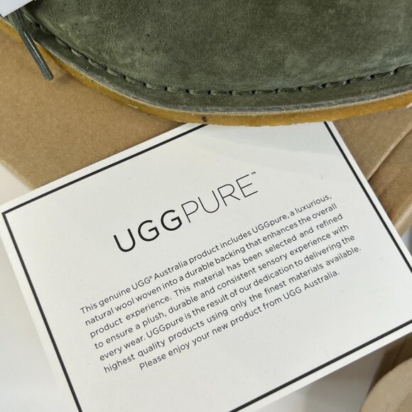UGG Suede Leather Wool Lining Desert Boots - Picture 4 of 10